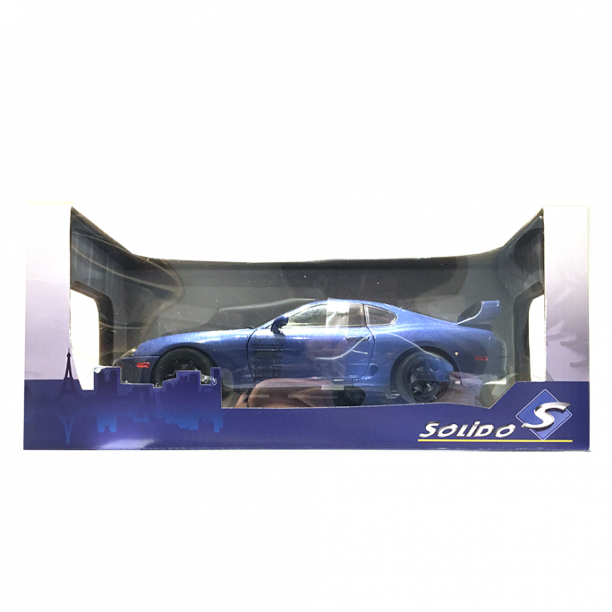 Toyota Supra MK 4, Street Fighter, Bleu - SOLIDO S1807603 - 1/18