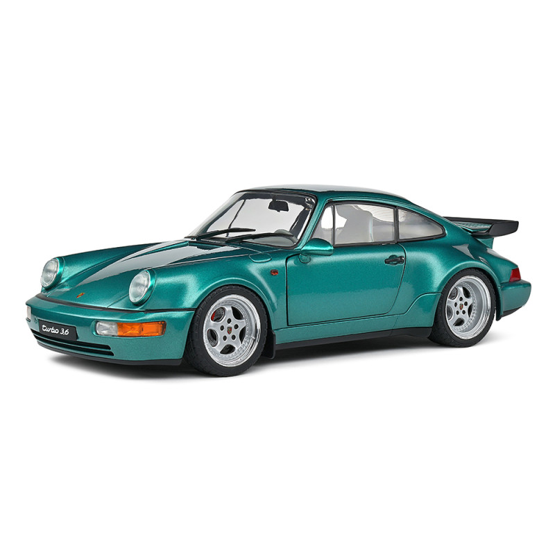 Porsche 964 Turbo, Wimbledon Green 1991 - SOLIDO S1803407 - 1/18