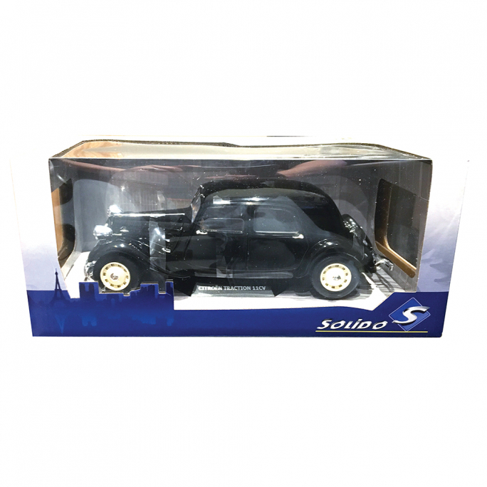 Citroën Traction 11B, Noire, 1937 - SOLIDO S1800903 - 1/18