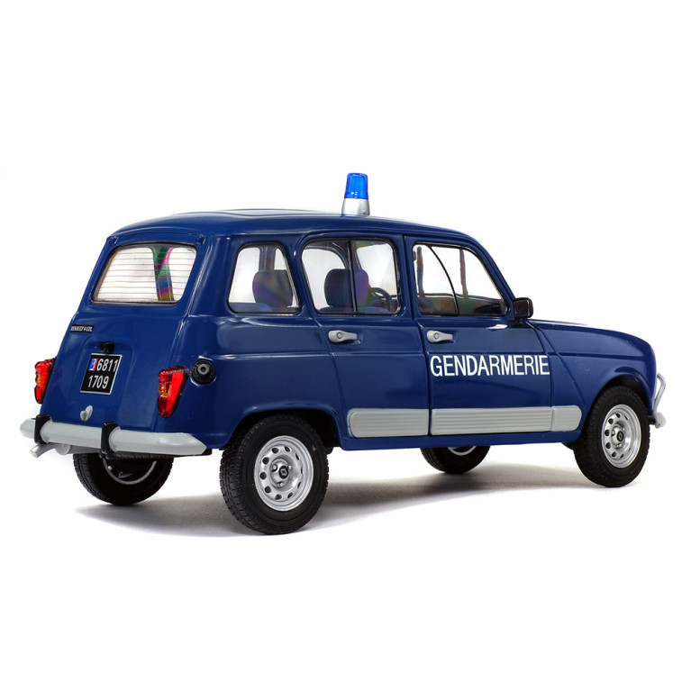 Renault 4L, GTL, Gendarmerie, 1978 - SOLIDO S1800104 - 1/18