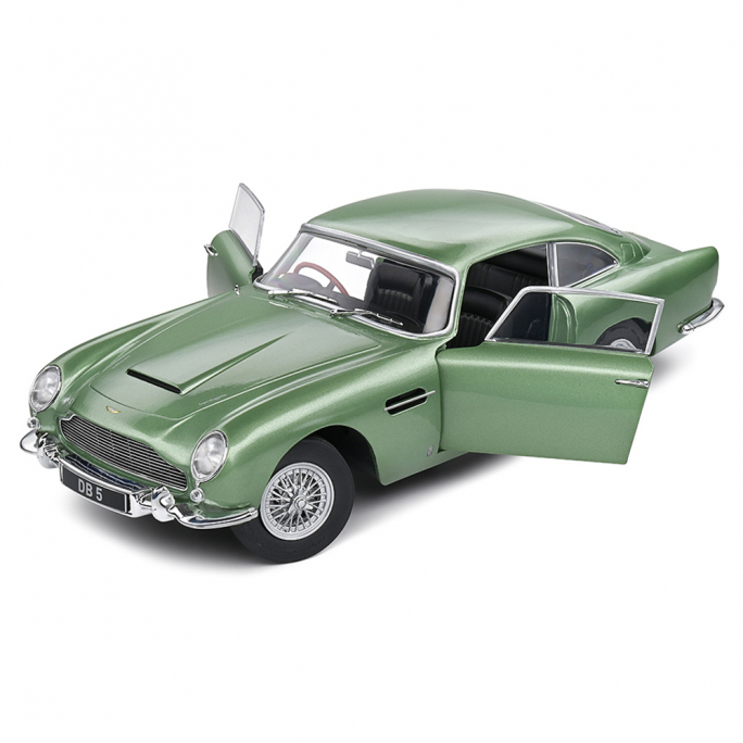 Aston Martin DB5, Porcelain Green, 1964 - SOLIDO S1807102 - 1/18