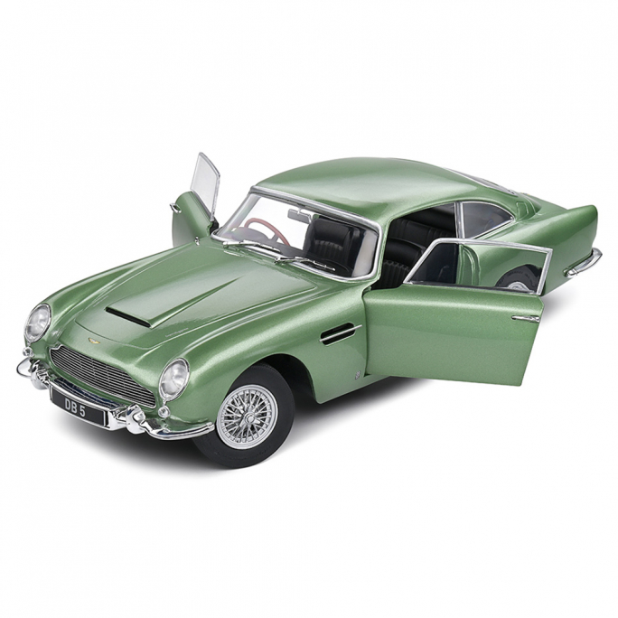 Aston Martin DB5, Porcelain Green, 1964 - SOLIDO S1807102 - 1/18