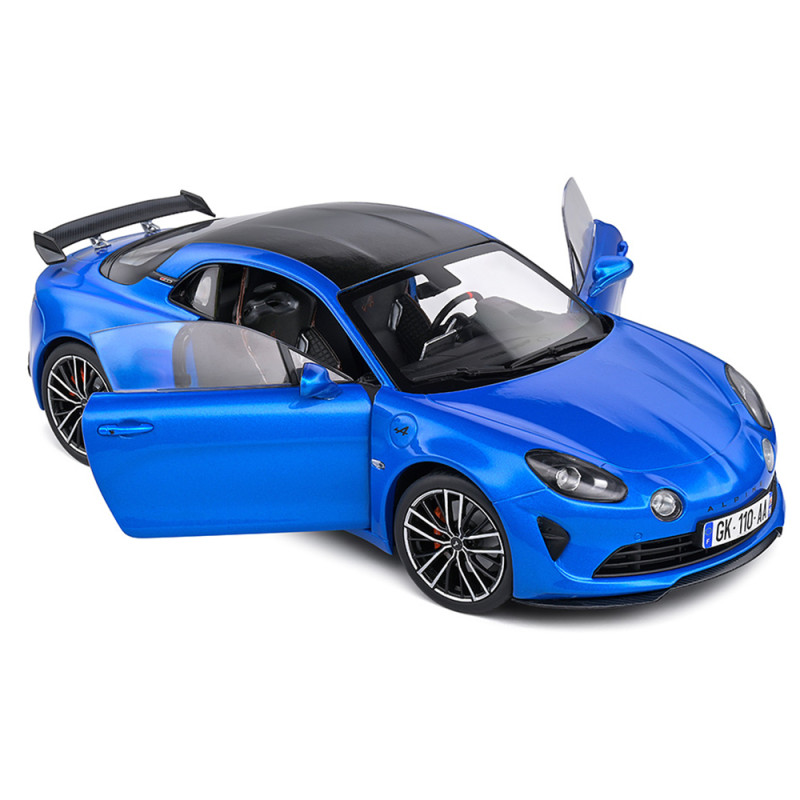 Alpine A110S Pack Aero, Bleu Alpine, 2023 - SOLIDO S1801622 - 1/18