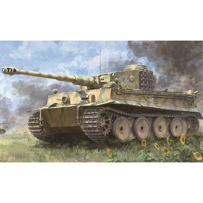 Tiger I Early Production Wittmann's Tiger 13 - DRAGON 6990 - 1/35