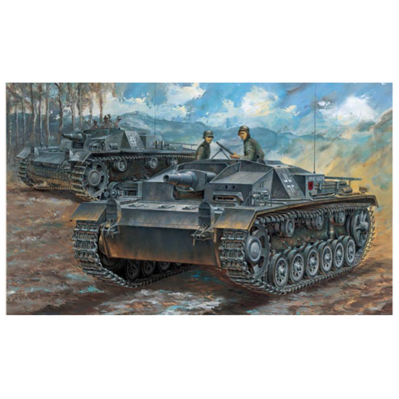 Tank StuG III Ausf.C/D 7,5cm - DRAGON 6851 - 1/35