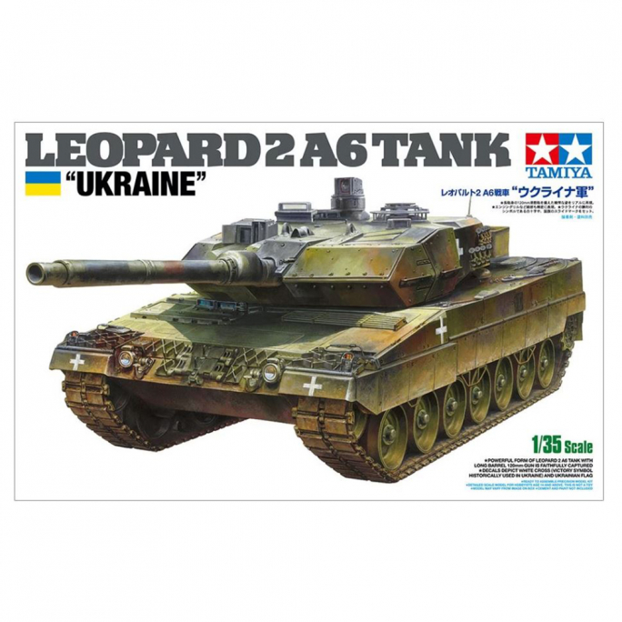 Char Leopard 2 A6 Ukraine - TAMIYA 25207 - 1/35