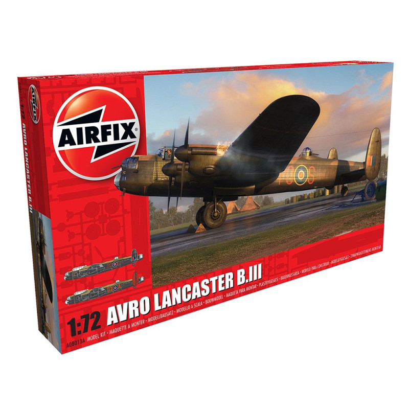 Bombardier Britannique Avro Lancaster B.III - AIRFIX A08013A - 1/72