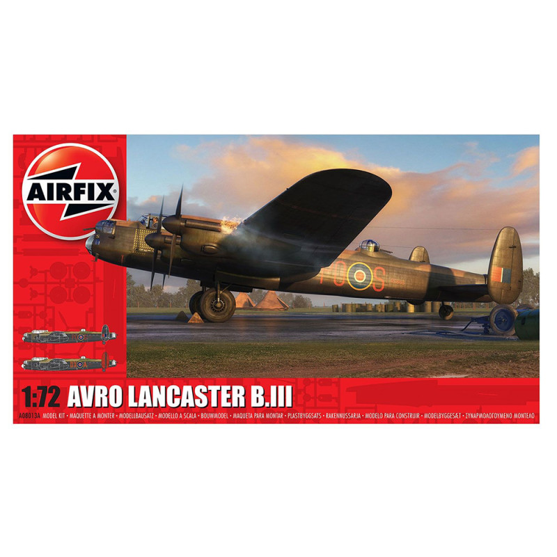 Bombardier Britannique Avro Lancaster B.III - AIRFIX A08013A - 1/72