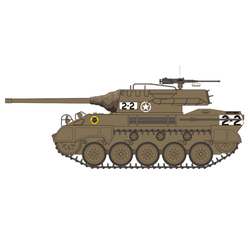 Chasseur de chars M18 Hellcat 76 - AIRFIX A1371 - 1/35