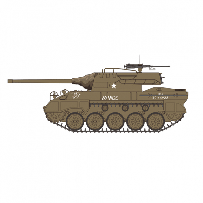 Chasseur de chars M18 Hellcat 76 - AIRFIX A1371 - 1/35