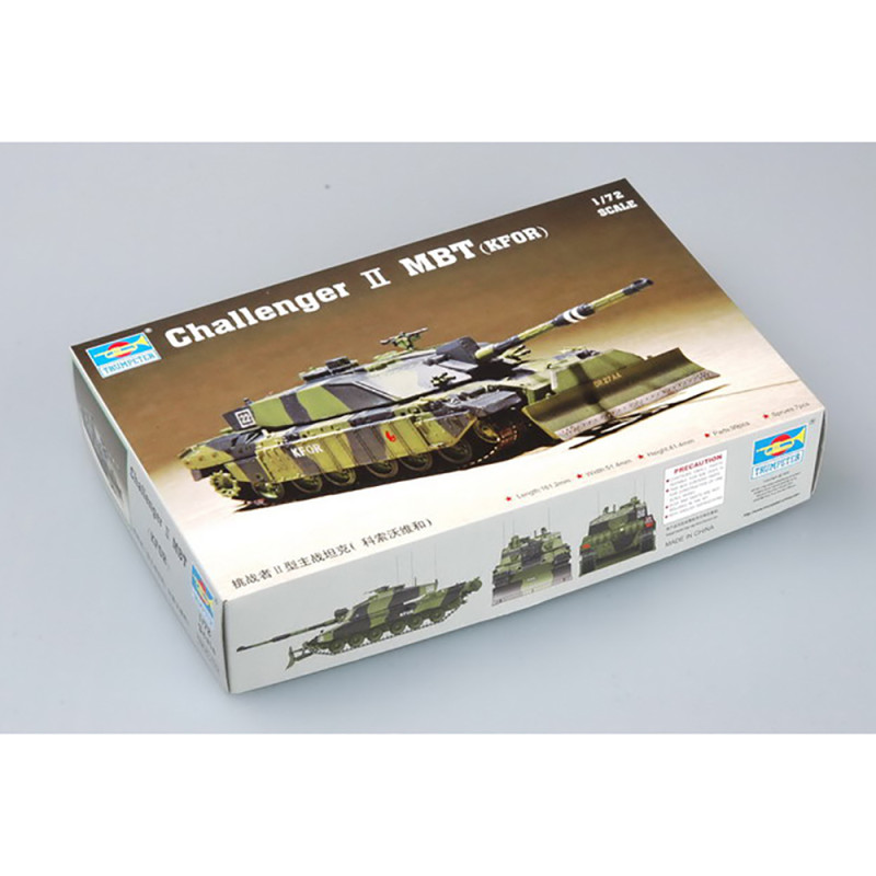 Char Britannique Challenger 2 (Kosovo) - TRUMPETER 7216 - 1/72