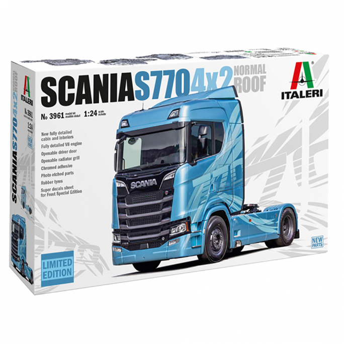 Scania S 770 4x2 Cabine Basse - ITALERI 3961 - 1/24
