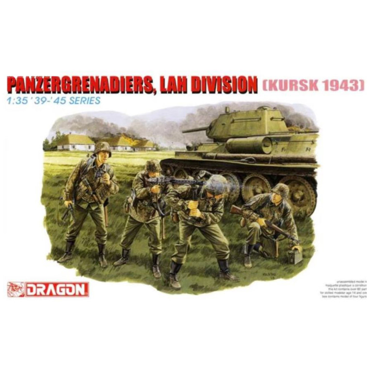 Grenadiers, division LAH Kursk 1943 - DRAGON 6159 - 1/35
