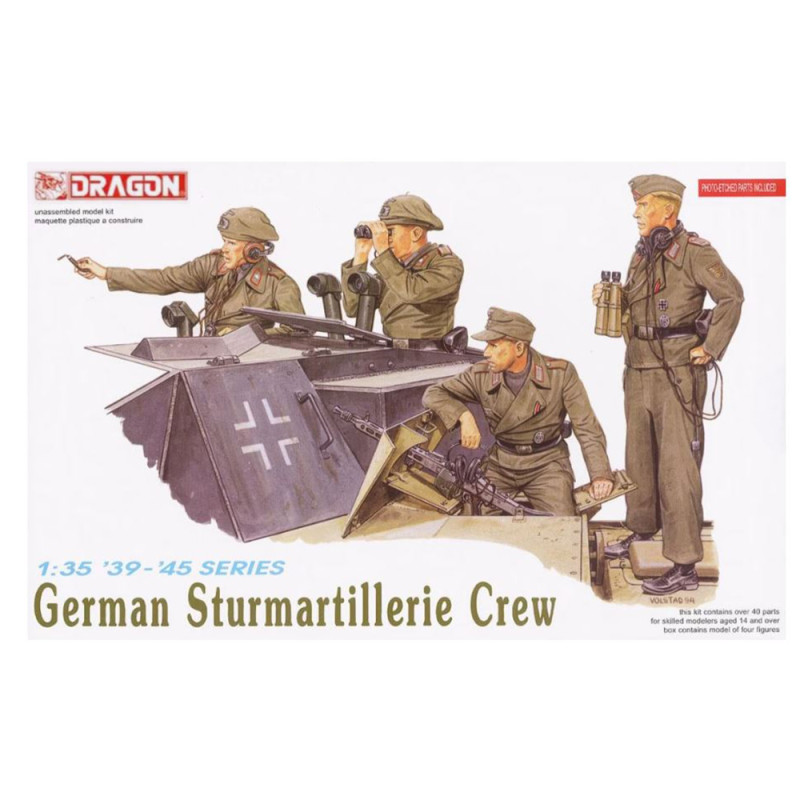 Equipage d'Artillerie Allemand - DRAGON 6029 - 1/35