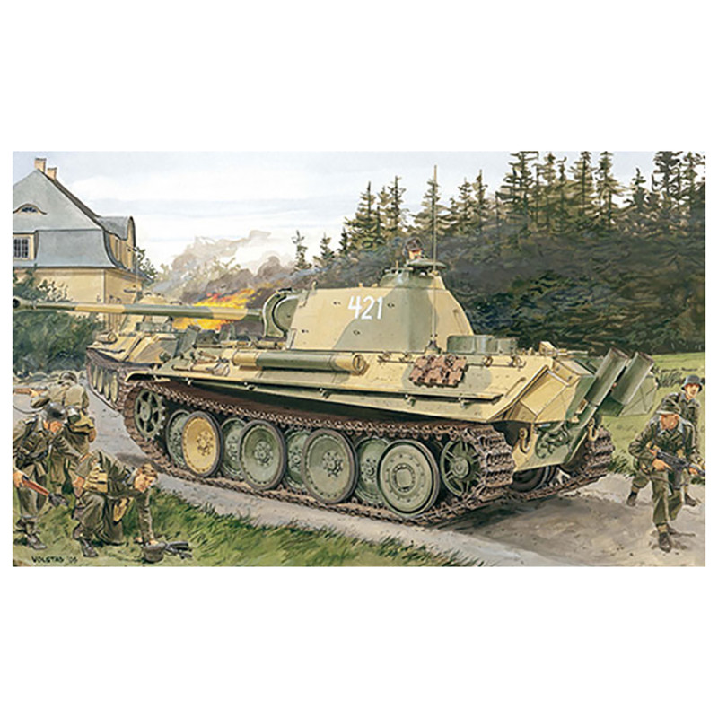 Char / Panzer Sd.kfz.171 Panther G - DRAGON 6602 - 1/35