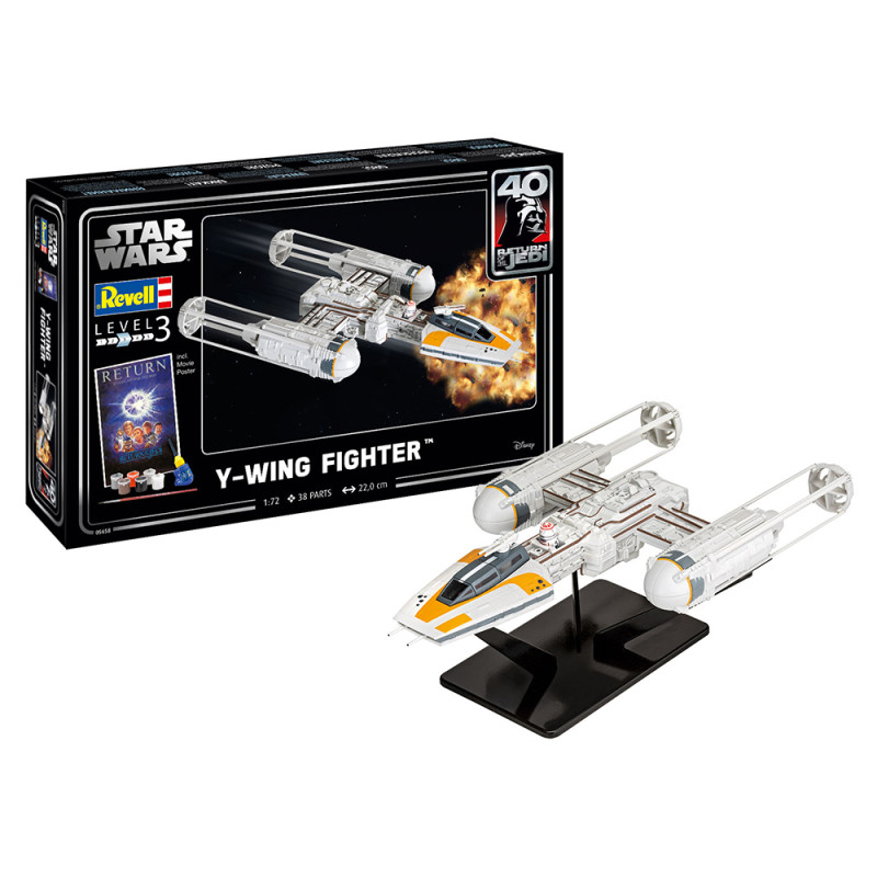 Y-wing Fighter, Star Wars, "40e Anniversaire" - REVELL 5658 - 1/72