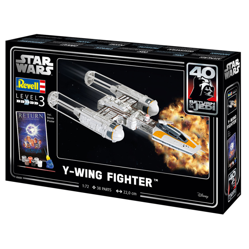 Y-wing Fighter, Star Wars, "40e Anniversaire" - REVELL 5658 - 1/72