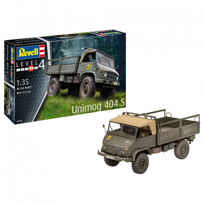 Camion Militaire Unimog 404 S - REVELL 3348 - 1/35