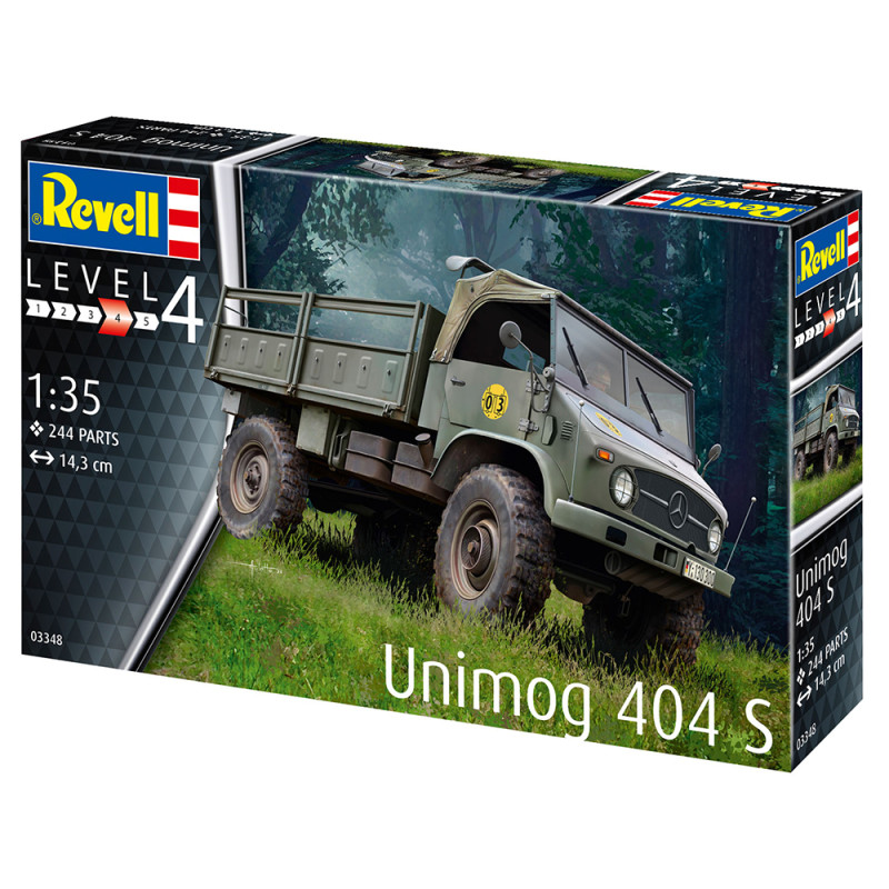 Camion Militaire Unimog 404 S - REVELL 3348 - 1/35