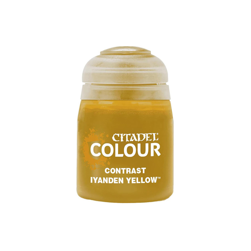 Peinture Contrast Iyanden Yellow, 18ml - CITADEL 29-10