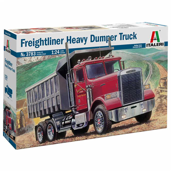 Camion-Benne Américain Freightliner "Heavy Dumper" - ITALERI 3783 - 1/24