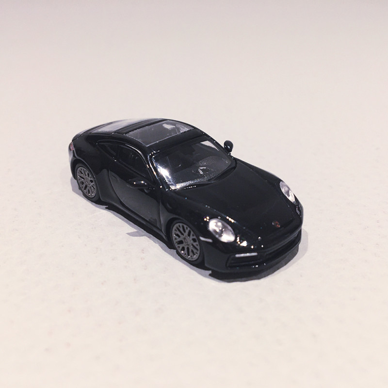 Porsche 992 Carrera 4S Noire, 2019 - MINICHAMPS 870 068321 - 1/87