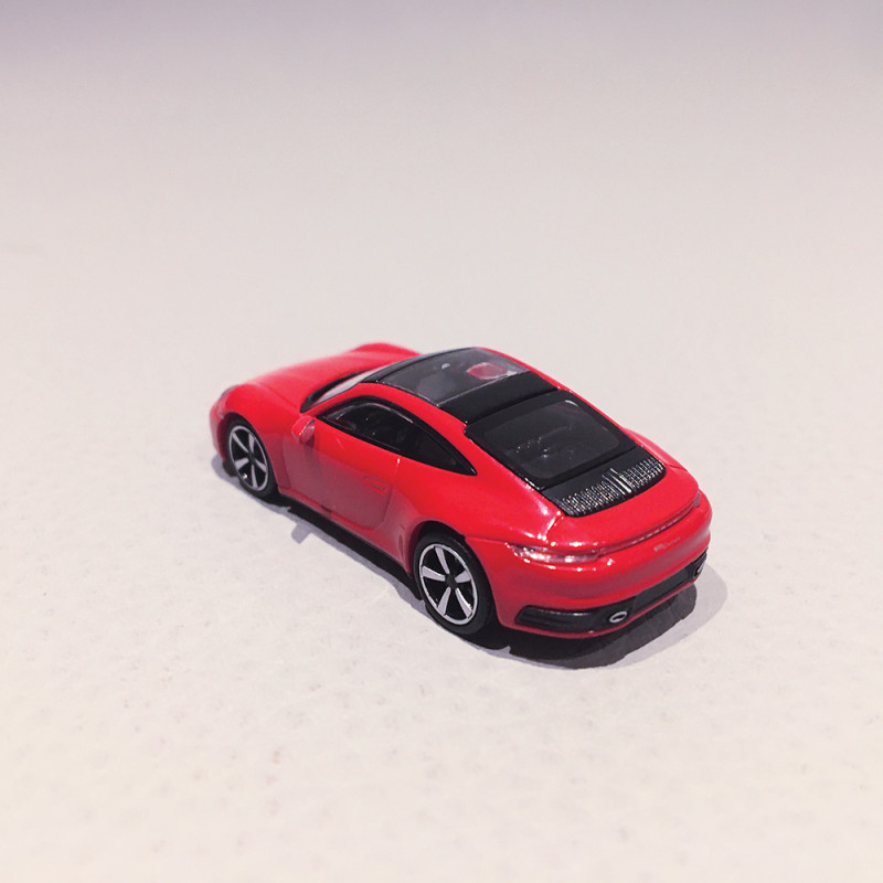 Porsche 992 Carrera 4S Rouge, 2019 - MINICHAMPS 870 068320 - 1/87