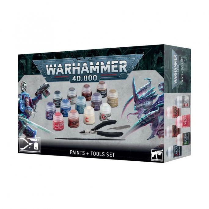 Warhammer 40,000 : Set Peintures + Outils - WARHAMMER 60-12