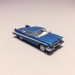 Plymouth Fury 1957 Bleu / Blanc - BREKINA 19678 - 1/87