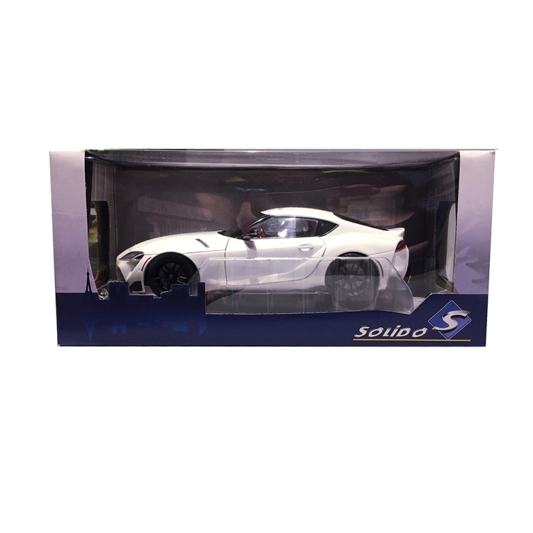 Toyota GR Supra, Blanc Nacré 2023 - SOLIDO S1809002 - 1/18