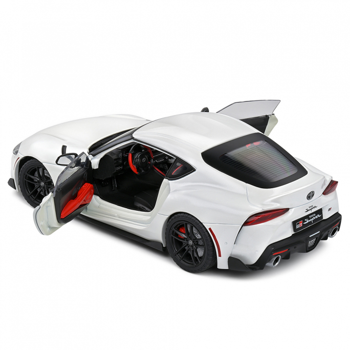 Toyota GR Supra, Blanc Nacré 2023 - SOLIDO S1809002 - 1/18