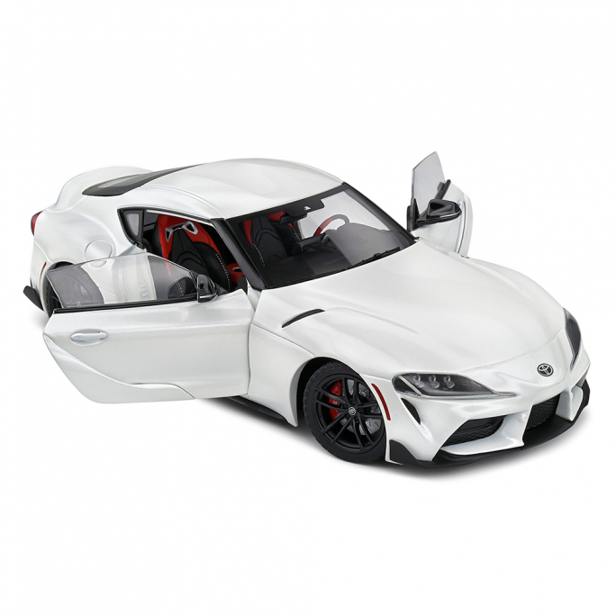 Toyota GR Supra, Blanc Nacré 2023 - SOLIDO S1809002 - 1/18