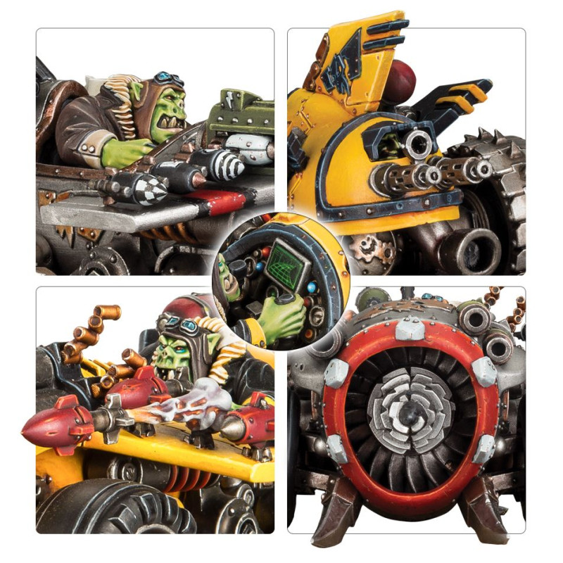 Warhammer 40,000 : ORKS : Megatrakk Scrapjet - WARHAMMER 50-36