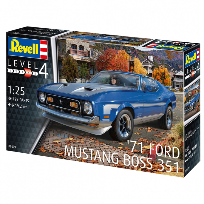 Ford Mustang Boss 351, 1971  - REVELL 7699 - 1/25