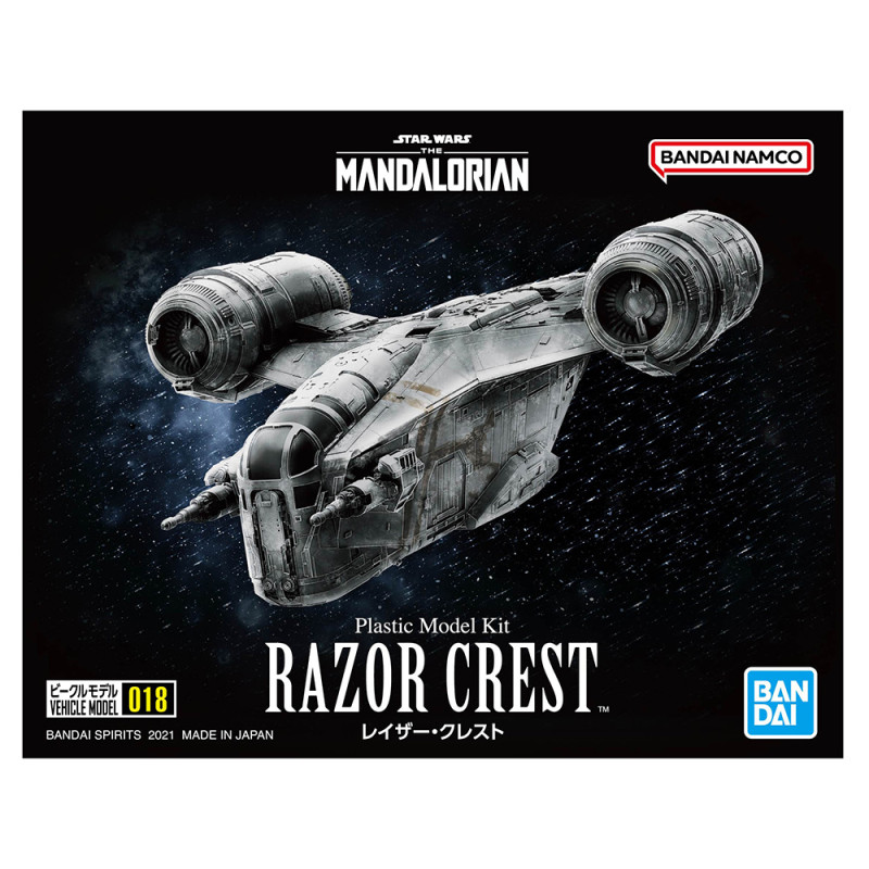 Razor Crest, Star Wars, The Mandalorian - Ban Dai - REVELL 1213 - 1/144