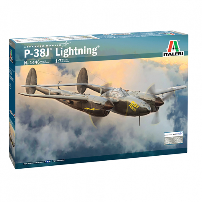 Chasseur P-38J Lightning - ITALERI 1446 - 1/72