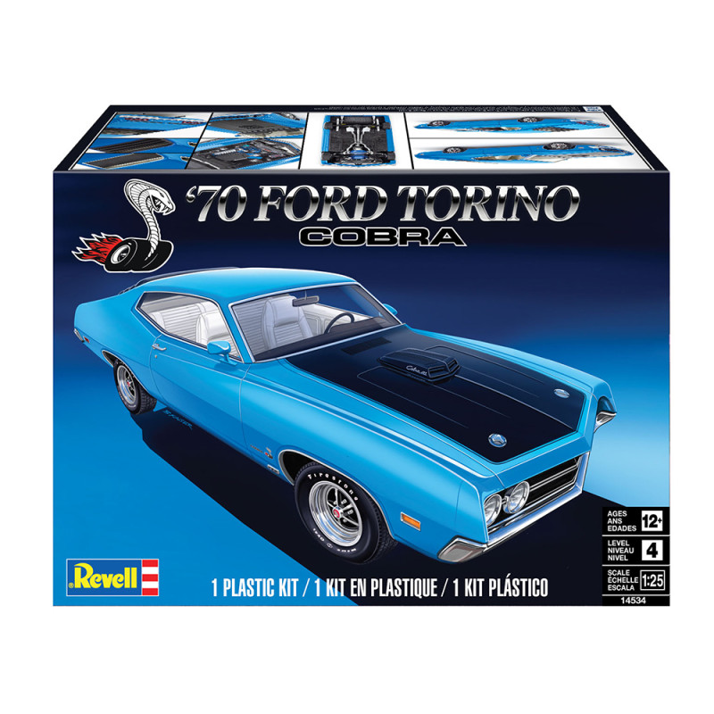 Ford Torino Cobra 1970 - REVELL 14534 - 1/25