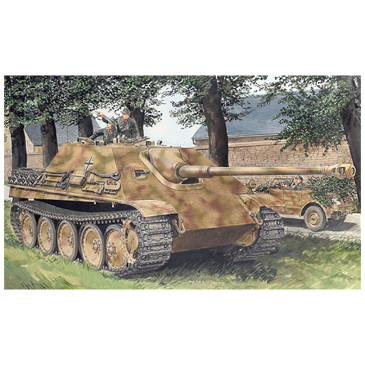 Char Jagdpanther Ausf.G1 2 en 1 - DRAGON 6846 - 1/35