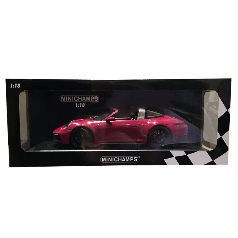 Porsche 991 Targa 4GTS Rubystar, 2021 - MINICHAMPS 155061066 - 1/18