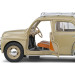 Renault 4cv, Beige Tourterelle, 1956 - SOLIDO S1806605 - 1/18