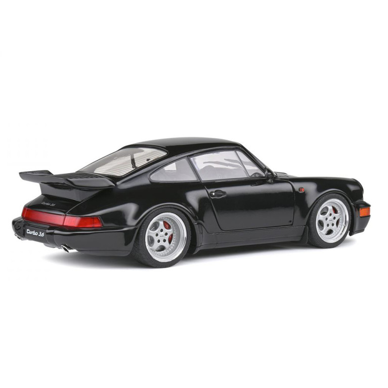 Porsche 964 Turbo, Noire "Bad Boys" 1990 - SOLIDO S1803404 - 1/18