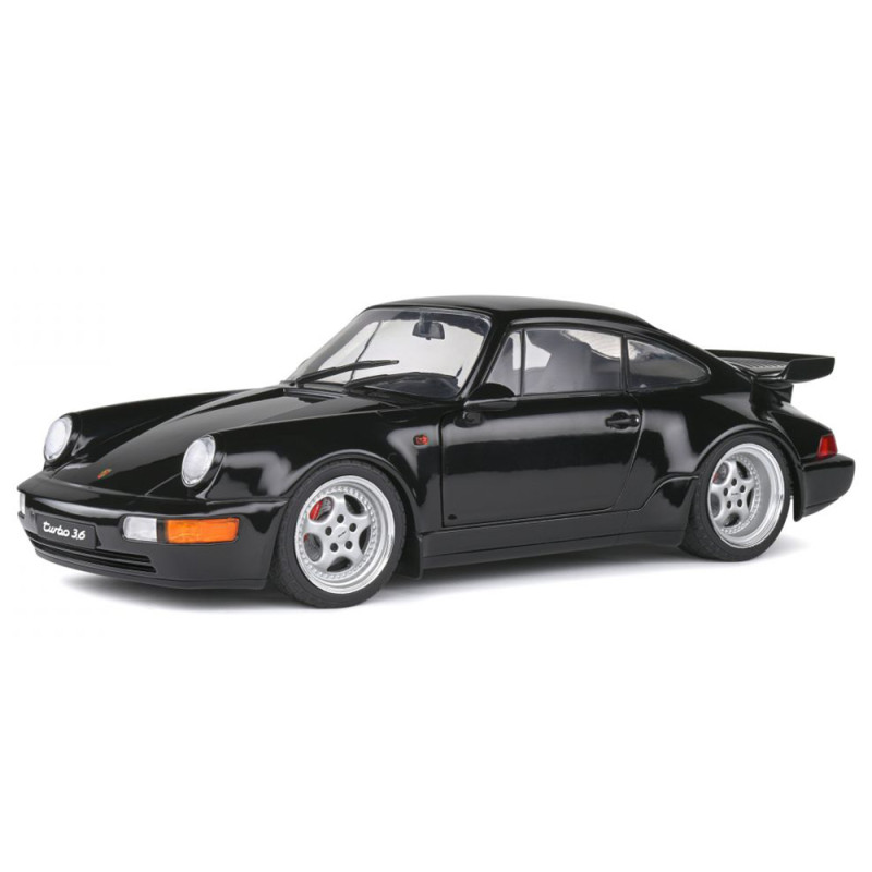 Porsche 964 Turbo, Noire "Bad Boys" 1990 - SOLIDO S1803404 - 1/18