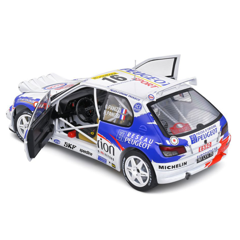 Peugeot 306 MAXI, Montecarlo 98 / Panizzi - SOLIDO S1808303 - 1/18