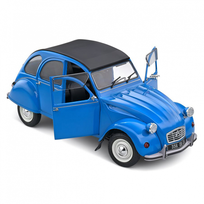 Citroën 2 CV 6, Bleu Pétrole, 1982 - SOLIDO S1805026 - 1/18