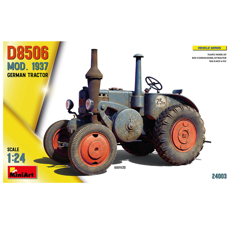 Tracteur Allemand D8506 MOD. 1937 - MINIART 24003 - 1/24