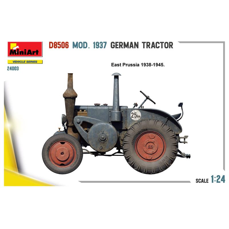 Tracteur Allemand D8506 MOD. 1937 - MINIART 24003 - 1/24