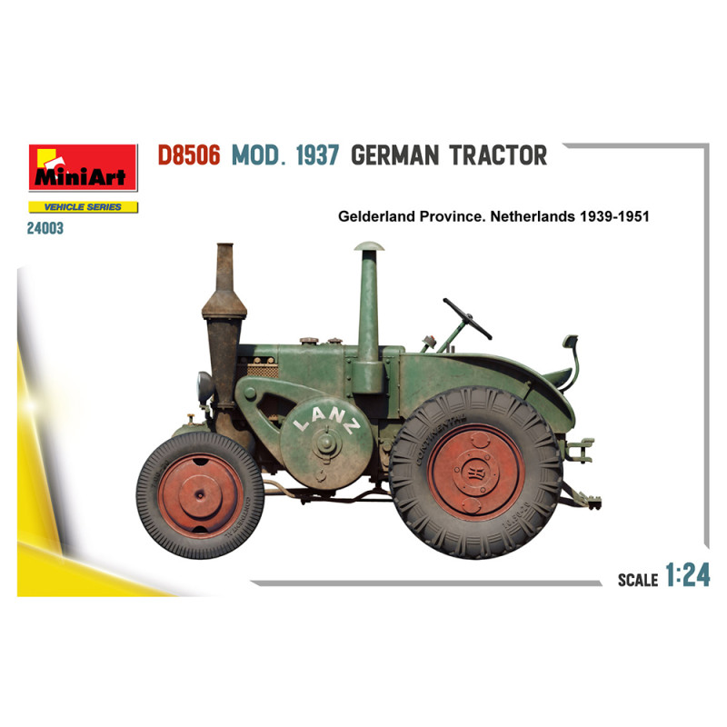 Tracteur Allemand D8506 MOD. 1937 - MINIART 24003 - 1/24