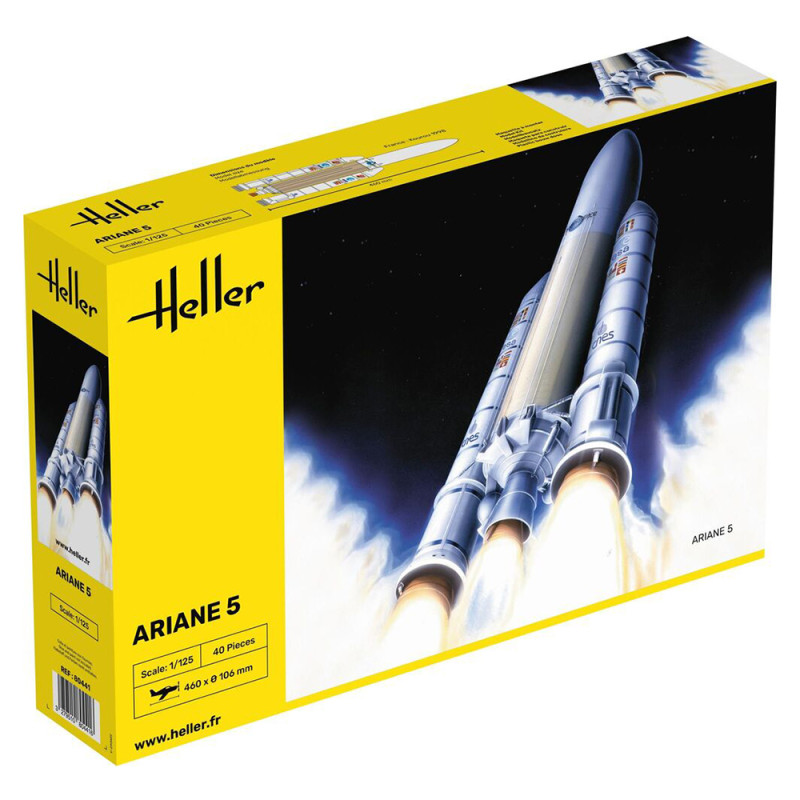 ARIANE 5 - HELLER 80441 - 1/125