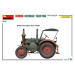 Tracteur Allemand D8506, avec toit - MINIART 24010 - 1/24