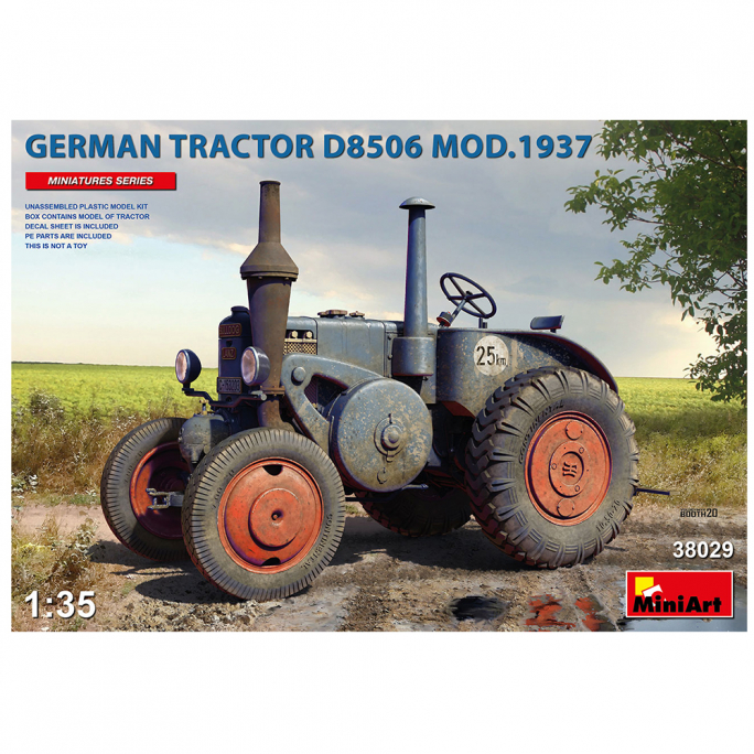 Tracteur Allemand D8506 MOD. 1937 - MINIART 38029 - 1/35